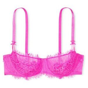 New! Victoria's Secret Wicked Lightly Lined Lace Balconette Bra 10348